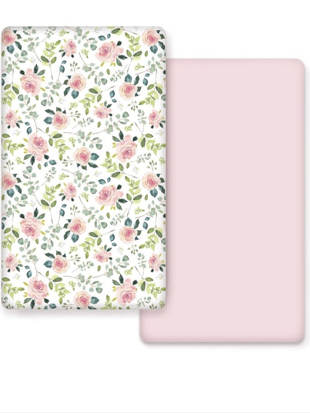 Set of 2 Fitted Sheets for Small Baby Mattress